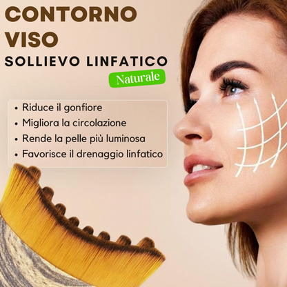 Spazzola Viso Contorno Linfatico Venoola