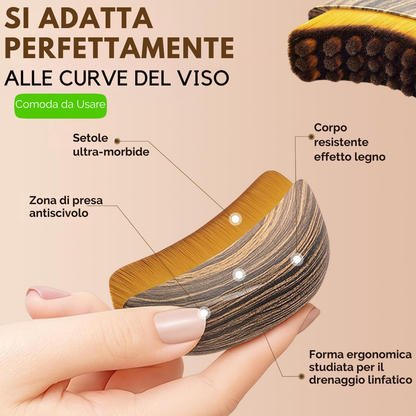 Spazzola Viso Contorno Linfatico Venoola