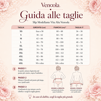 Slip Modellante Vita Alta a Controllo Addome con Fascia Incrociata