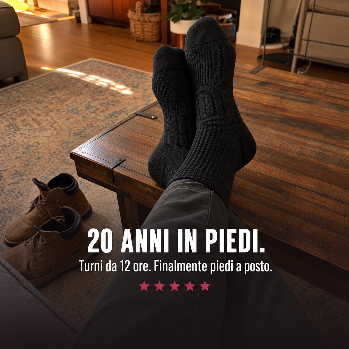 20 anni in piedi
